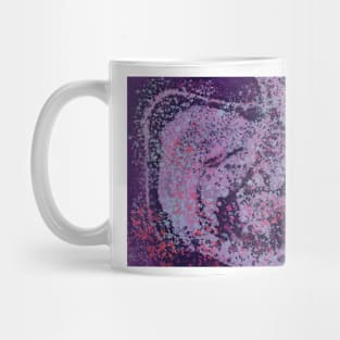Abstract acrylic pour Mug
